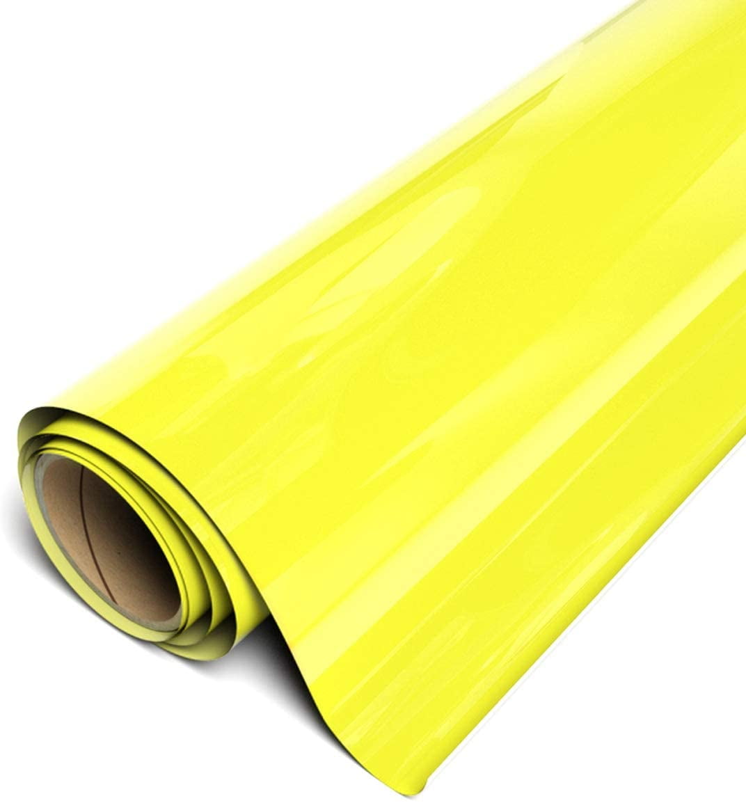 Siser EasyWeed HTV Iron On Heat Transfer Vinyl 12" x 15ft (5 Yards) Roll - Lemon