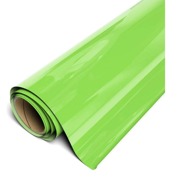 Siser EasyWeed HTV Iron On Heat Transfer Vinyl 12" x 20ft Roll - Lime