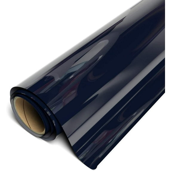 Siser EasyWeed HTV Iron On Heat Transfer Vinyl 12" x 20ft Roll - Navy Blue