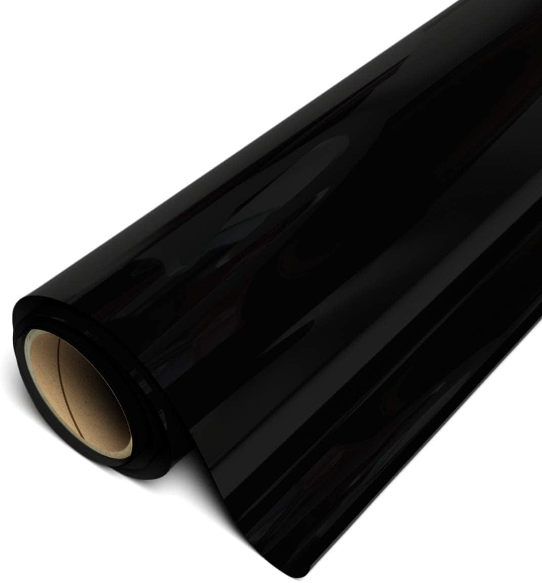 Siser EasyWeed HTV Iron On Heat Transfer Vinyl 12" x 30ft (10 Yards) Roll - Matte Black