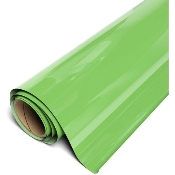 Siser EasyWeed HTV Iron On Heat Transfer Vinyl 12" x 5ft Roll - Green Apple