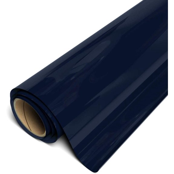 Siser EasyWeed HTV Iron On Heat Transfer Vinyl 12" x 6ft (2 Yards) Roll - Matte Navy Blue