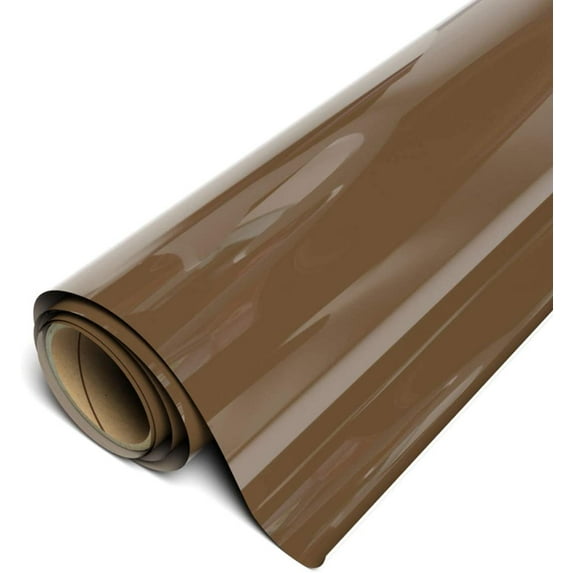 Siser EasyWeed HTV Iron On Heat Transfer Vinyl 15" x 150ft (50 Yards) Roll - Chocolate