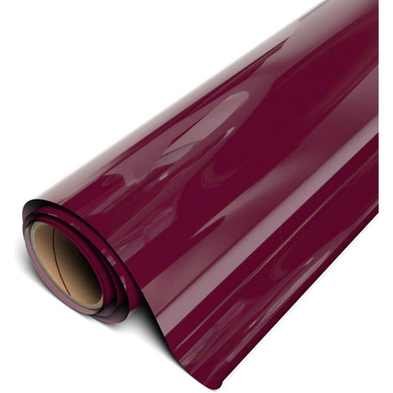 Siser EasyWeed HTV Iron On Heat Transfer Vinyl 15" x 15ft (5 Yards) Roll - Burgundy