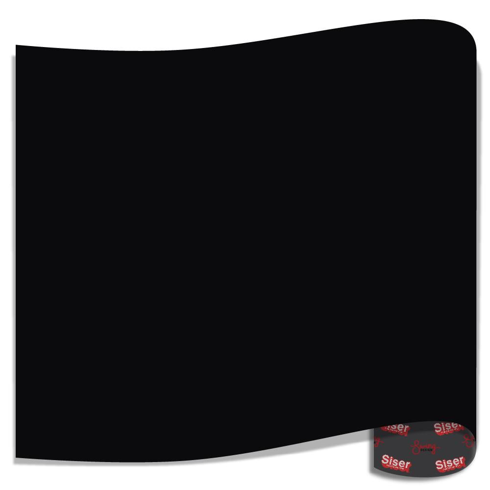Siser EasyWeed Heat Transfer Vinyl, 12" x 15' Roll - Black