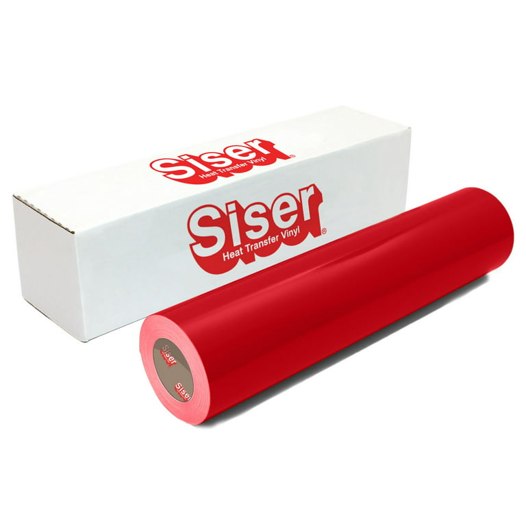 Siser EasyWeed Heat Transfer Vinyl, 12 inch x 3' Roll - Red