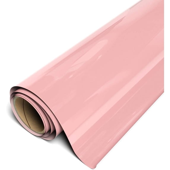 Siser EasyWeed Heat Transfer Vinyl 15" Roll Light Pink, 1 Yard Compatible with Siser Romeo/Juliet & Other Professional or Craft Cutters - Layerable - CPSIA Certified