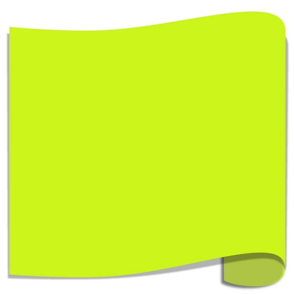 Siser EasyWeed Heat Transfer Vinyl (HTV) - Fluorescent Yellow