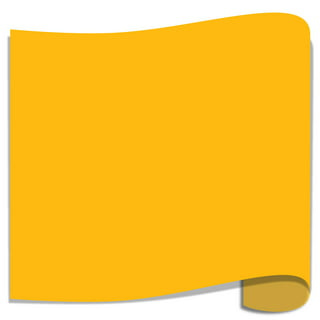 GetUSCart- Yellow HTV Heat Transfer Vinyl Bundle: 13 Pack 12 x 10 Yellow  Iron on Vinyl for T-Shirt, Yellow Heat Transfer Vinyl for Cricut,  Silhouette Cameo or Heat Press Machine