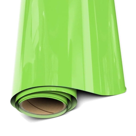 Siser EasyWeed Heat Transfer Vinyl - Lime 12"x20" HTV Iron On Vinyl - Heat Press Vinyl