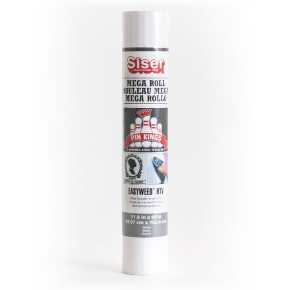 SISER Easyweed HTV Heat Transfer Vinyl, 60", White