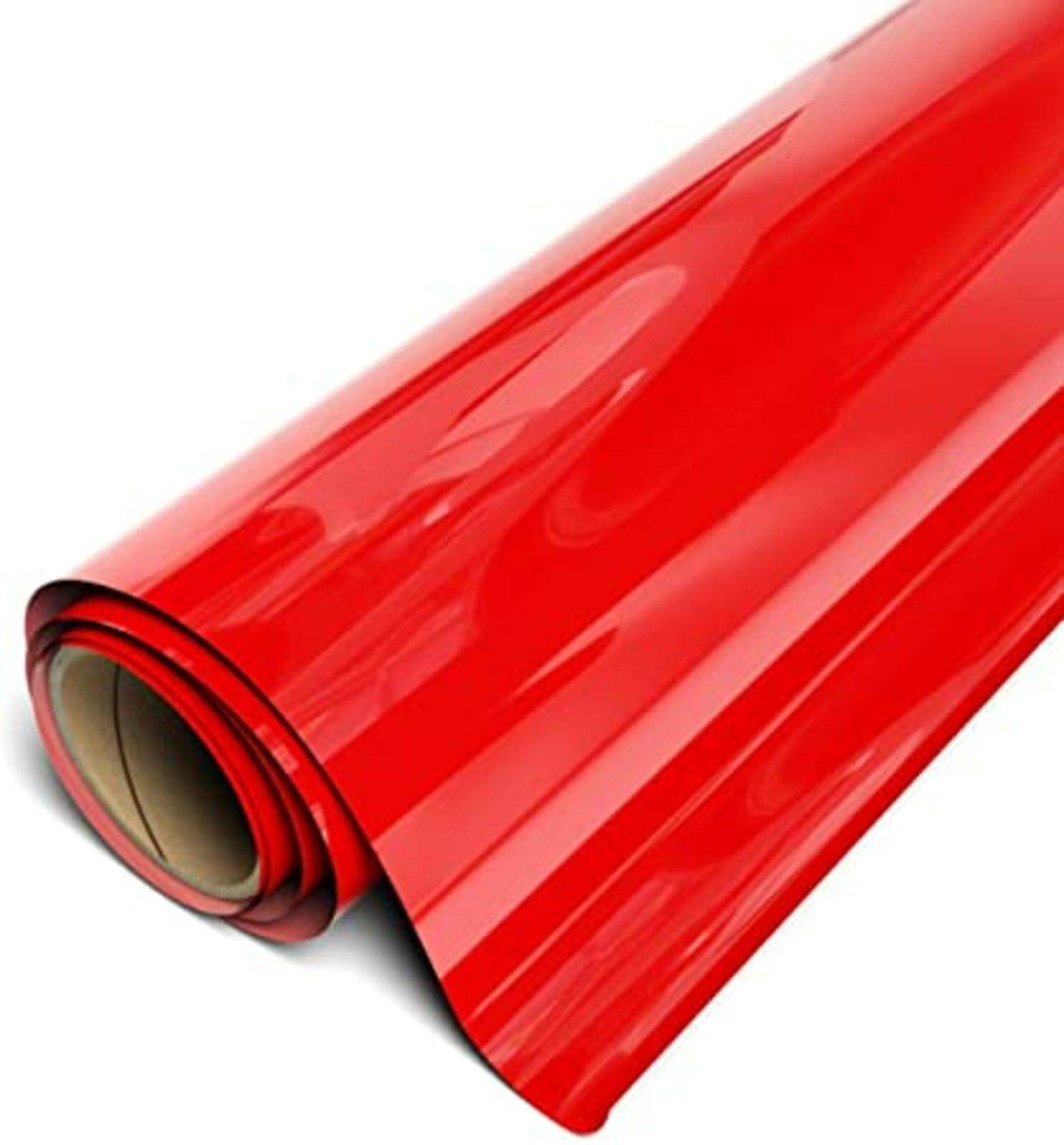Siser EasyWeed Iron-On Heat Transfer Vinyl - 12" Bright Red, 1 Yard