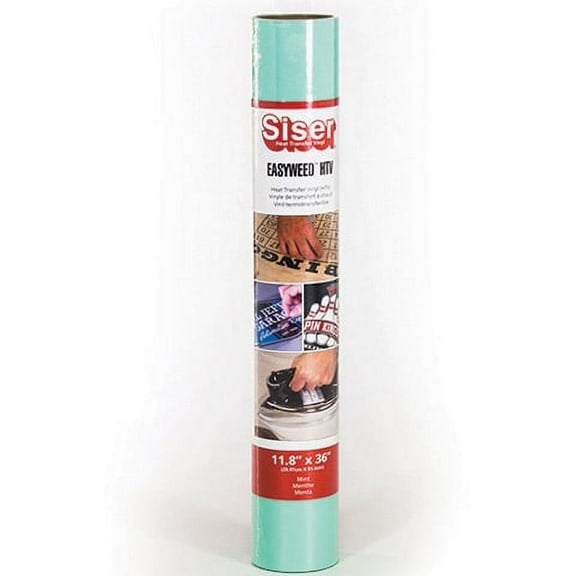 Siser EasyWeed Mint Heat Transfer Vinyl, 11.8 x 36 inches