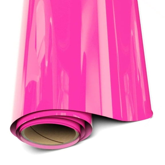 Siser EasyWeed Heat Transfer Vinyl - Fluorescent Pink  12"x20" HTV Iron On Vinyl - Heat Press Vinyl