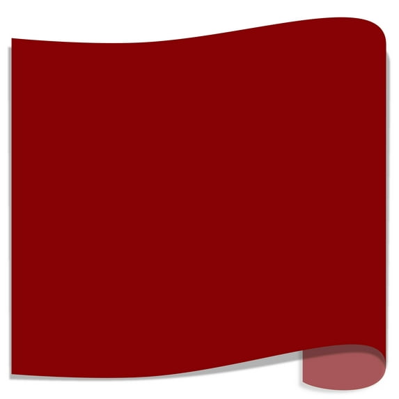Siser EasyWeed Stretch Heat Transfer Vinyl (HTV) 15" x 12" Sheet - Red