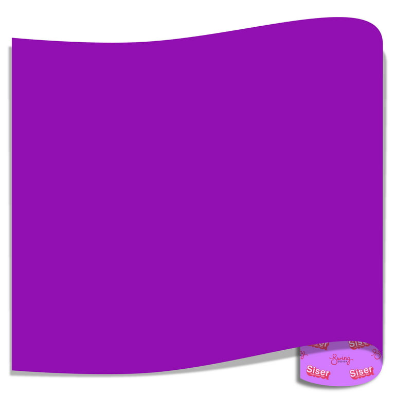 Siser EasyWeed Heat Transfer Vinyl (HTV) - Purple - 12 in x 6 ft Roll