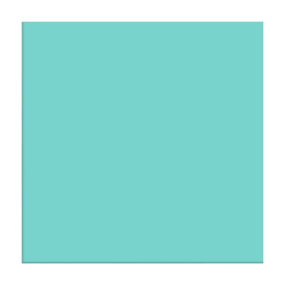 Siser EasyWeed Stretch Matte HTV 11.8" x 1FT Sheet-Iron On Heat Transfer Vinyl - Sea Glass - HEX #71DBD4
