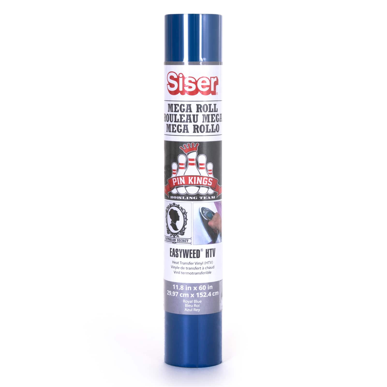 Siser EasyWeed Heat Transfer Vinyl 11.8"X60" Mega Roll-Royal Blue