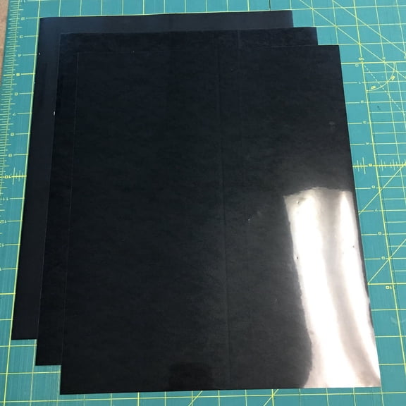 Siser Easyweed Stretch Black 15" x 12" (3 Sheets) Iron on Heat Transfer Vinyl Roll, HTV