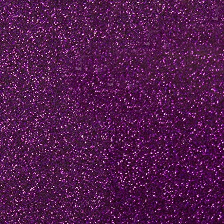 Siser Glitter HTV 20 x 12 Sheet - Iron on Heat Transfer Vinyl (Lavender)
