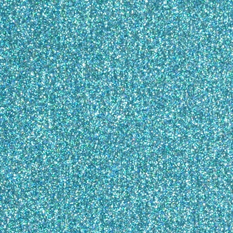 12 Neon Blue Siser Glitter Heat Transfer Vinyl (HTV)