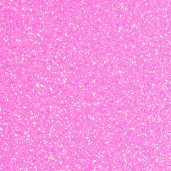 Siser Glitter HTV Iron On Heat Transfer Vinyl 10" x 12" 1 Precut Sheet - Neon Pink