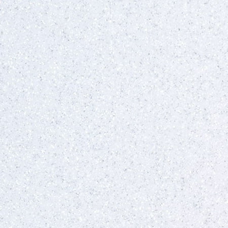Siser Glitter HTV Iron On Heat Transfer Vinyl 10" x 12" 1 Precut Sheet - White