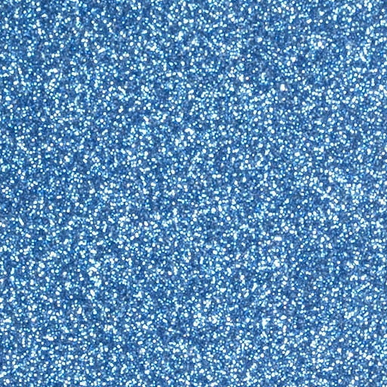 Blue Glitter HTV
