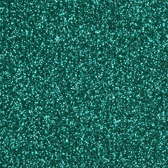 Siser Glitter HTV Iron On Heat Transfer Vinyl 12" x 12" 1 Precut Sheet - Emerald