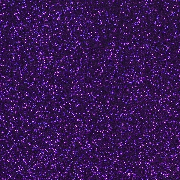 Siser Glitter HTV Iron On Heat Transfer Vinyl 12" x 12" 1 Precut Sheet - Purple