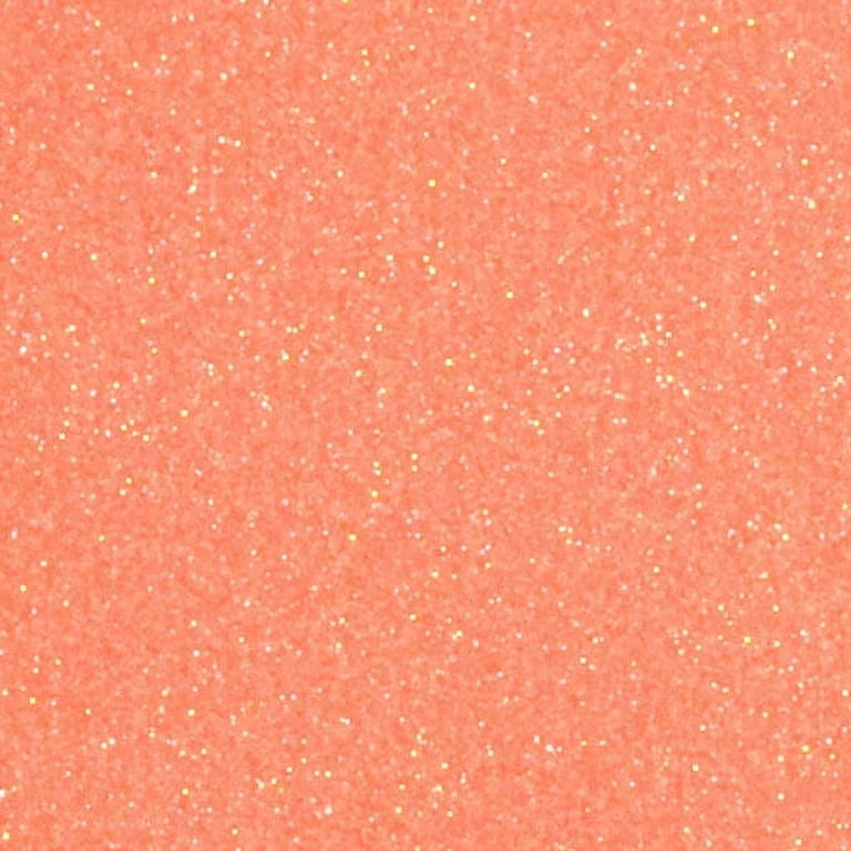 Siser Glitter HTV Iron On Heat Transfer Vinyl 12 x 12 3 Precut Sheets -  Neon Grapefruit 