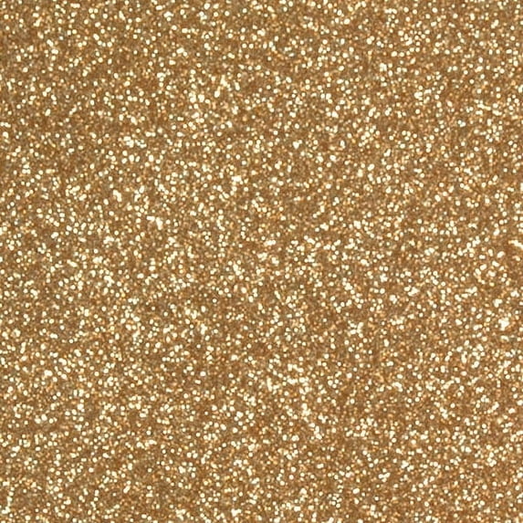 Siser Glitter HTV Iron On Heat Transfer Vinyl 12" x 12" 3 Precut Sheets - Old Gold