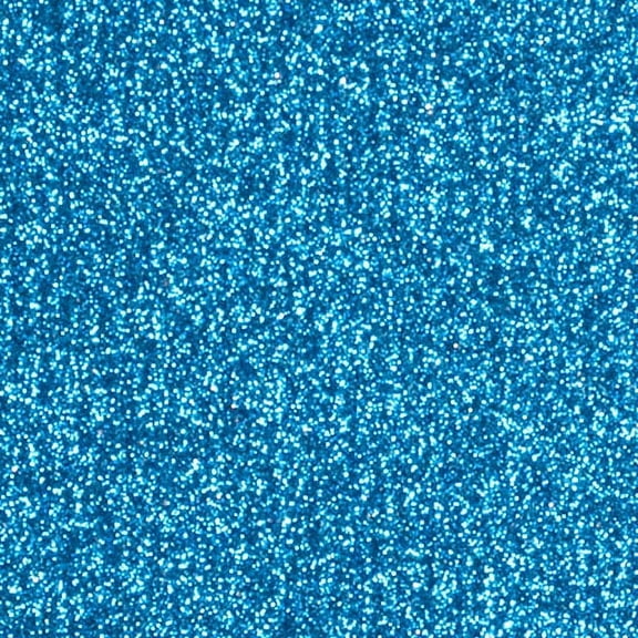 Siser Glitter HTV Iron On Heat Transfer Vinyl 12" x 12" 6 Precut Sheets - Aqua