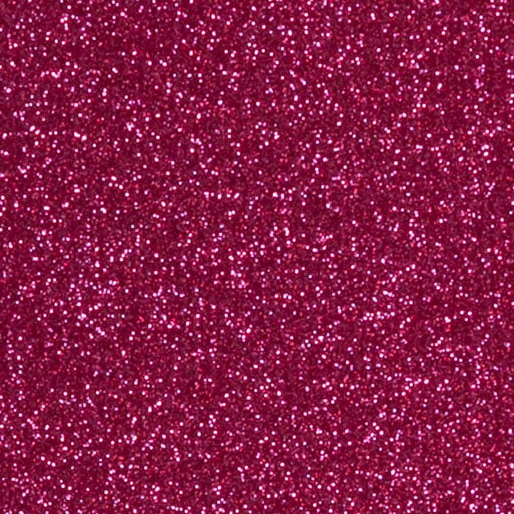 Siser Glitter HTV Iron on Heat Transfer Vinyl 12 inch x 12 inch 6 Precut Sheets - Hot Pink, Size: 12 x 1 Foot