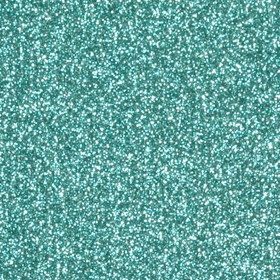 Siser Glitter HTV Iron On Heat Transfer Vinyl 12" x 12" 6 Precut Sheets - Jade