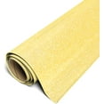 thumbnail image 1 of Siser Glitter HTV Iron On Heat Transfer Vinyl 12" x 15ft (5 Yards) Roll - Lemon Sugar, 1 of 3