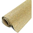 thumbnail image 1 of Siser Glitter HTV Iron On Heat Transfer Vinyl 12" x 20ft Roll - Gold Confetti, 1 of 3