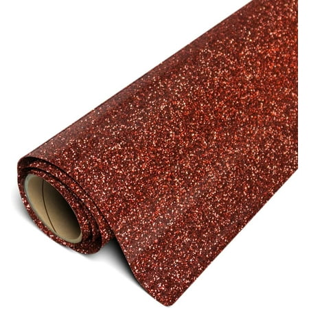 Siser Glitter HTV Iron On Heat Transfer Vinyl 12" x 2ft Roll - Bronze