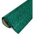 thumbnail image 1 of Siser Glitter HTV Iron On Heat Transfer Vinyl 12" x 2ft Roll - Emerald, 1 of 3