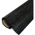 thumbnail image 1 of Siser Glitter HTV Iron On Heat Transfer Vinyl 12" x 30ft (10 Yards) Roll - Black, 1 of 3