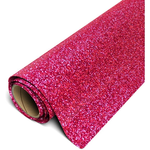 Siser Glitter HTV Iron On Heat Transfer Vinyl 12" x 6ft (2 Yards) Roll - Blush