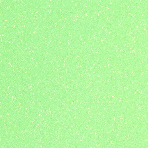 Siser Glitter HTV Iron On Heat Transfer Vinyl 20" x 12" 1 Precut Sheet - Neon Green