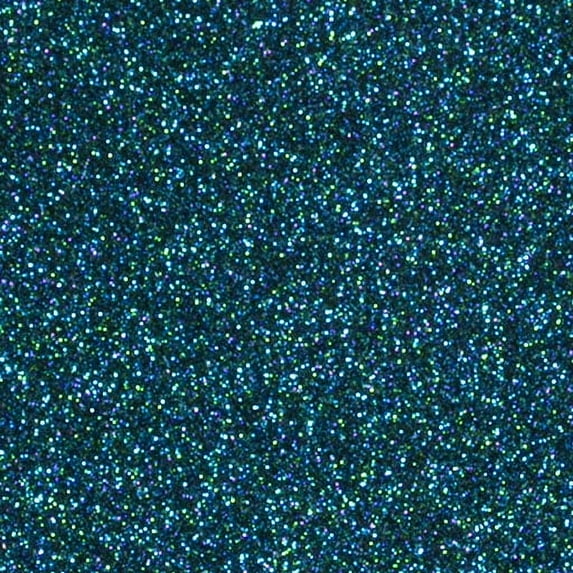 Siser Glitter HTV Iron On Heat Transfer Vinyl 20" x 12" 10 Precut Sheets - Lagoon