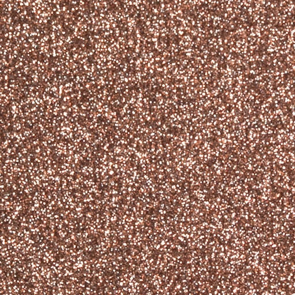 Siser Glitter HTV Iron On Heat Transfer Vinyl 20" x 12" 12 Precut Sheets - Brown