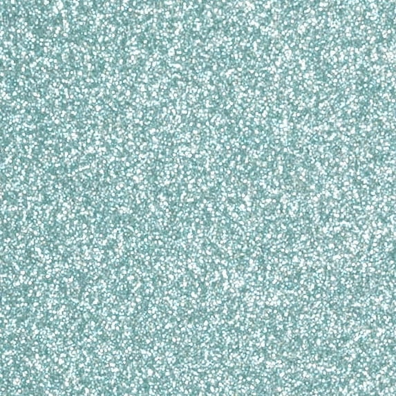 Siser Glitter HTV Iron On Heat Transfer Vinyl 20" x 12" 3 Precut Sheets - Mint