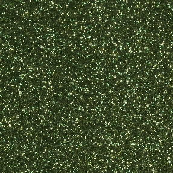 Siser Glitter HTV Iron On Heat Transfer Vinyl 20" x 12" 5 Precut Sheets - Dark Green