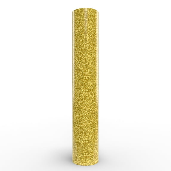 Siser® Glitter Heat Transfer Vinyl Gold 11.8" x 24" Roll