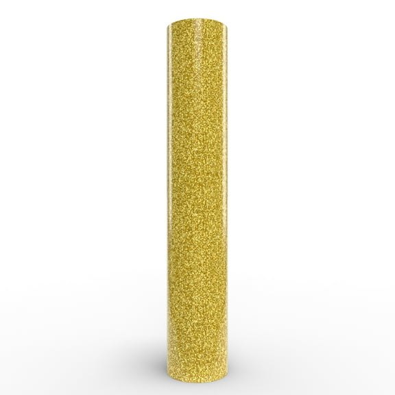 Siser® Glitter Heat Transfer Vinyl Gold 11.8" x 60" Roll