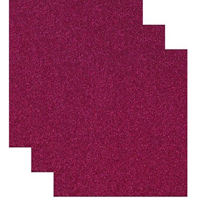 Siser Glitter Heat Transfer Vinyl HTV for TShirts 10 by 12 Inches (1