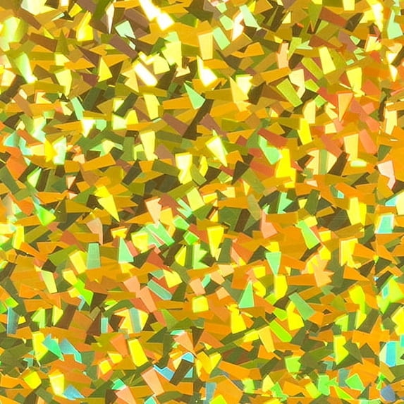 Siser Holographic HTV Iron On Heat Transfer Vinyl 10" x 12" 3 Precut Sheets - Gold Crystal
